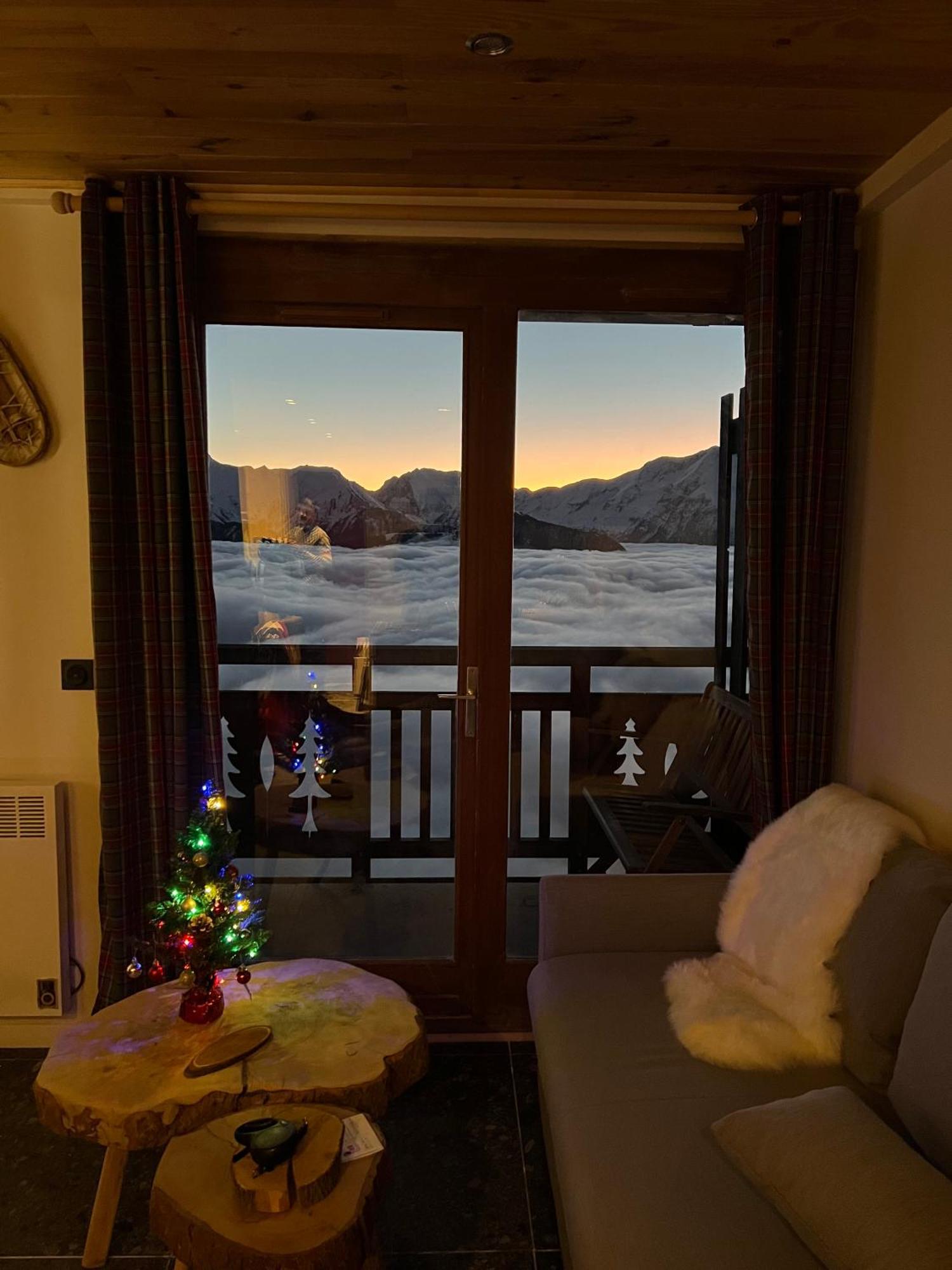 Stunning Apartment With Breathtaking View! Huez Экстерьер фото